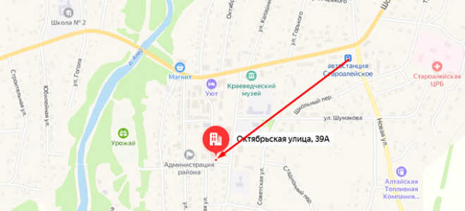 Социальный фонд России (СФР) в с. Староалейское