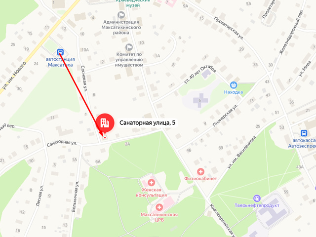 Отделение Социального фонда России (СФР) по Тверской области. Клиентский отдел в п.г.т. Максатиха