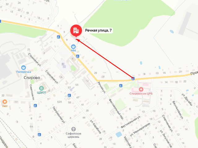 Отделение Социального фонда России (СФР) по Тверской области. Клиентский отдел в п.г.т. Спирово