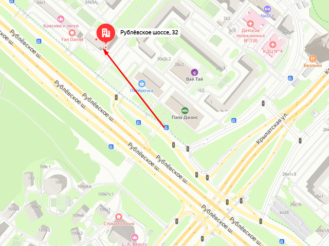 Отделение Социального фонда России (СФР) по г. Москве и Московской области. Клиентский отдел по району Крылатское г. Москвы (Клиентская служба "Крылатское")