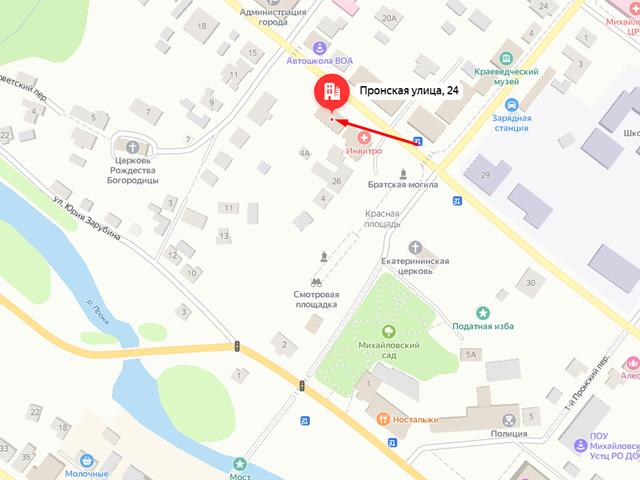 Отделение Социального фонда России по Рязанской области. Клиентская служба СФР в Михайловском районе