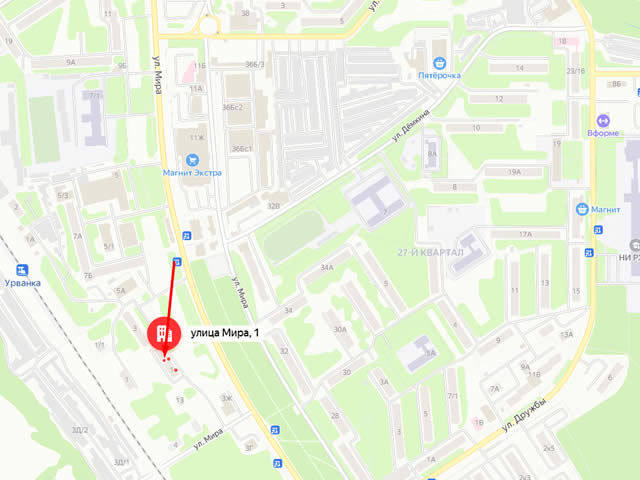 Отделение Социального фонда России по Тульской области. Клиентская служба СФР в г. Новомосковске (ул. Мира, д. 1)