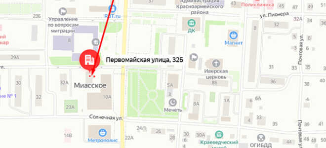 Социальный фонд России (СФР) в с. Миасское