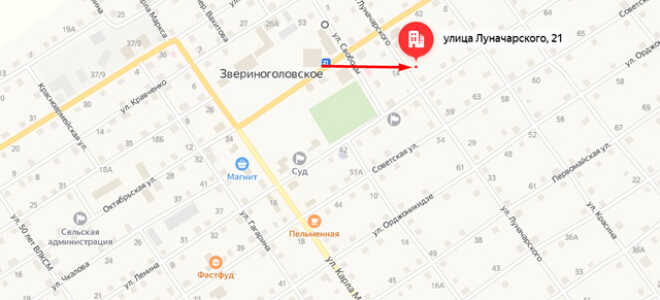 Социальный фонд России (СФР) в с. Звериноголовское